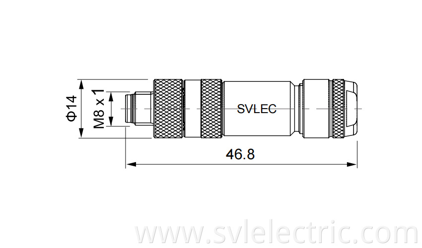 M8 Male Connector